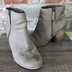 Nordstrom Leather Ankle Slouchy Booties (7M)